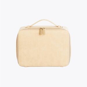 Beis The Cosmetic Case in Beige, Makeup Bag, Toiletry Bag